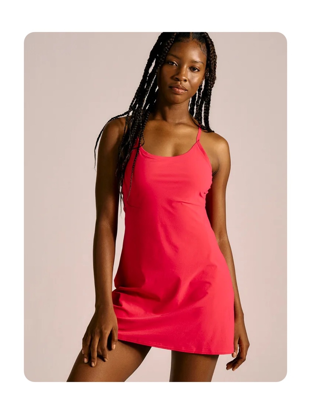 ★ Outdoor Voices The Exercise Athletic Femenine Mini Dress in Pink M ★